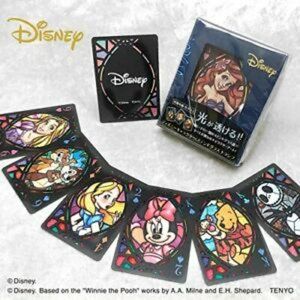 Disney Characters Princess Stained Glass Playing Cards Trump Card Games Japan